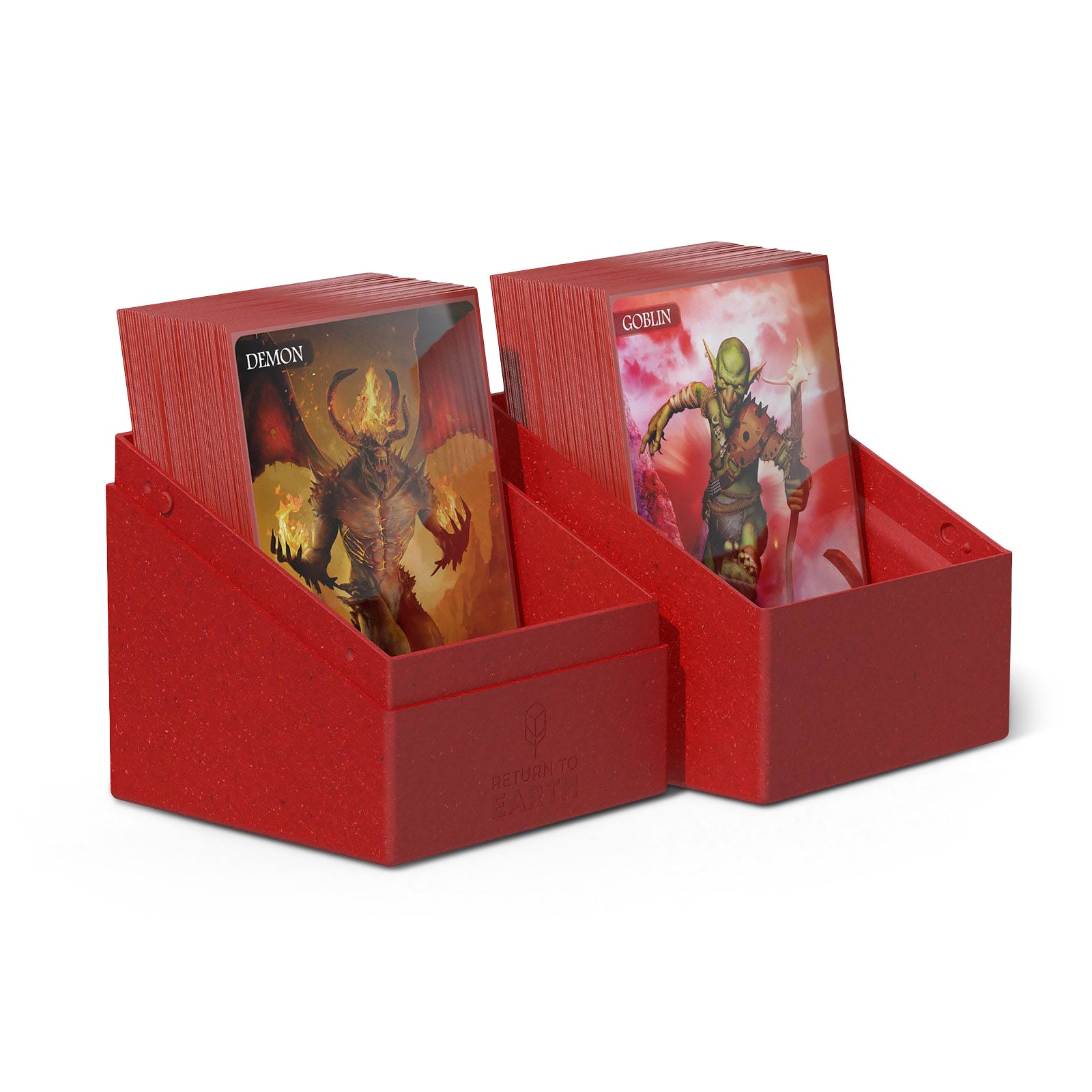 Image produit Boîte de cartes à collectionner Ultimate Guard rouge pour 100 cartes