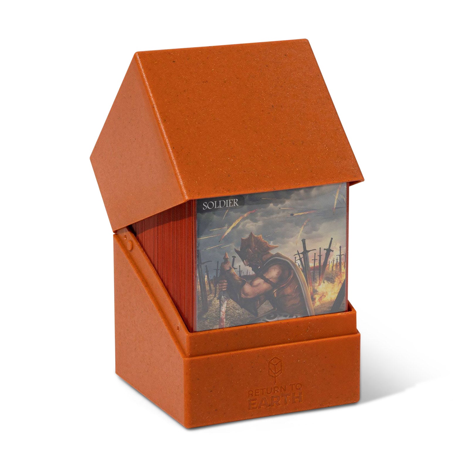 Image produit Boîte de cartes à collectionner Ultimate Guard orange pour 100 cartes