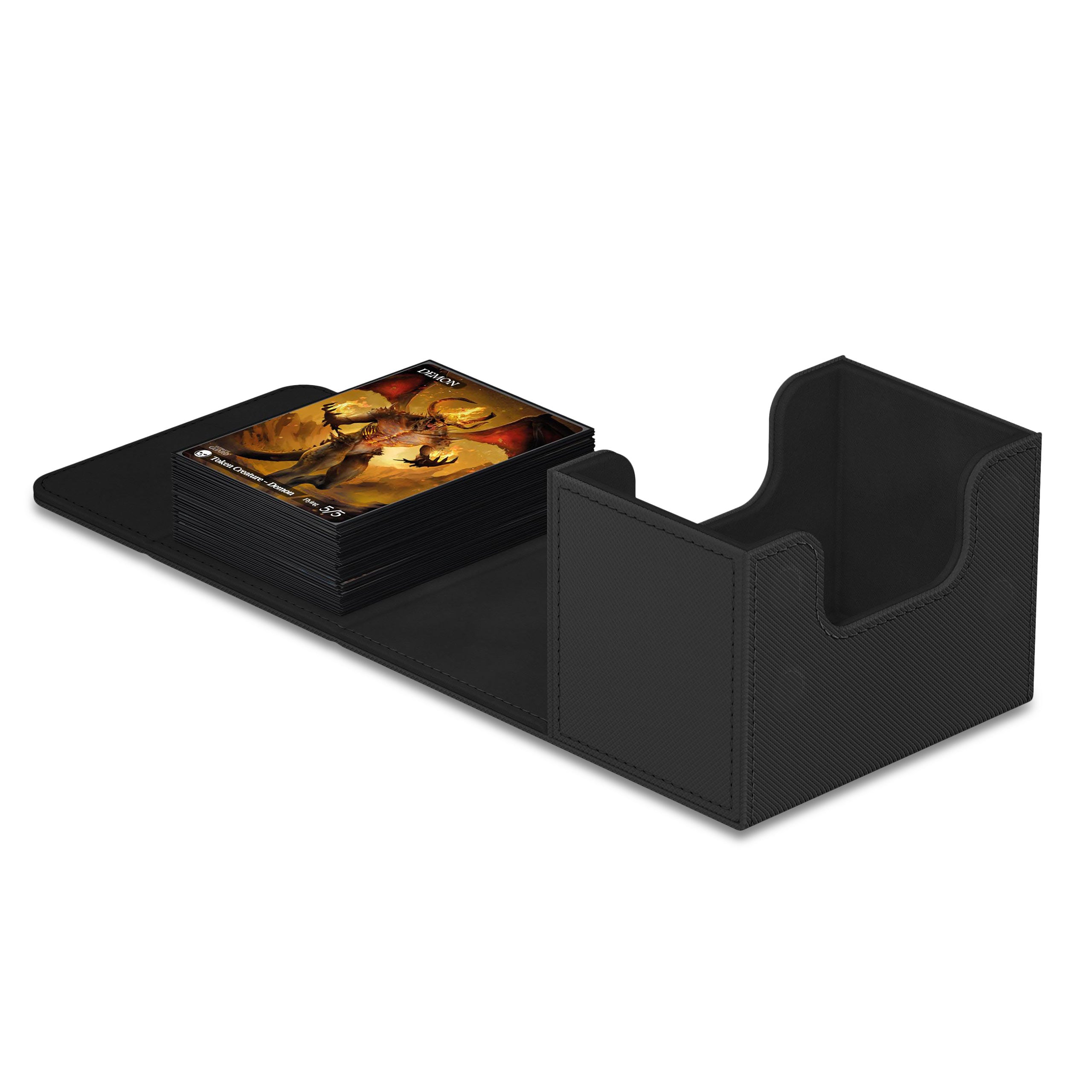 Image produit Boîte à cartes à collectionner Ultimate Guard noire pour 80 cartes