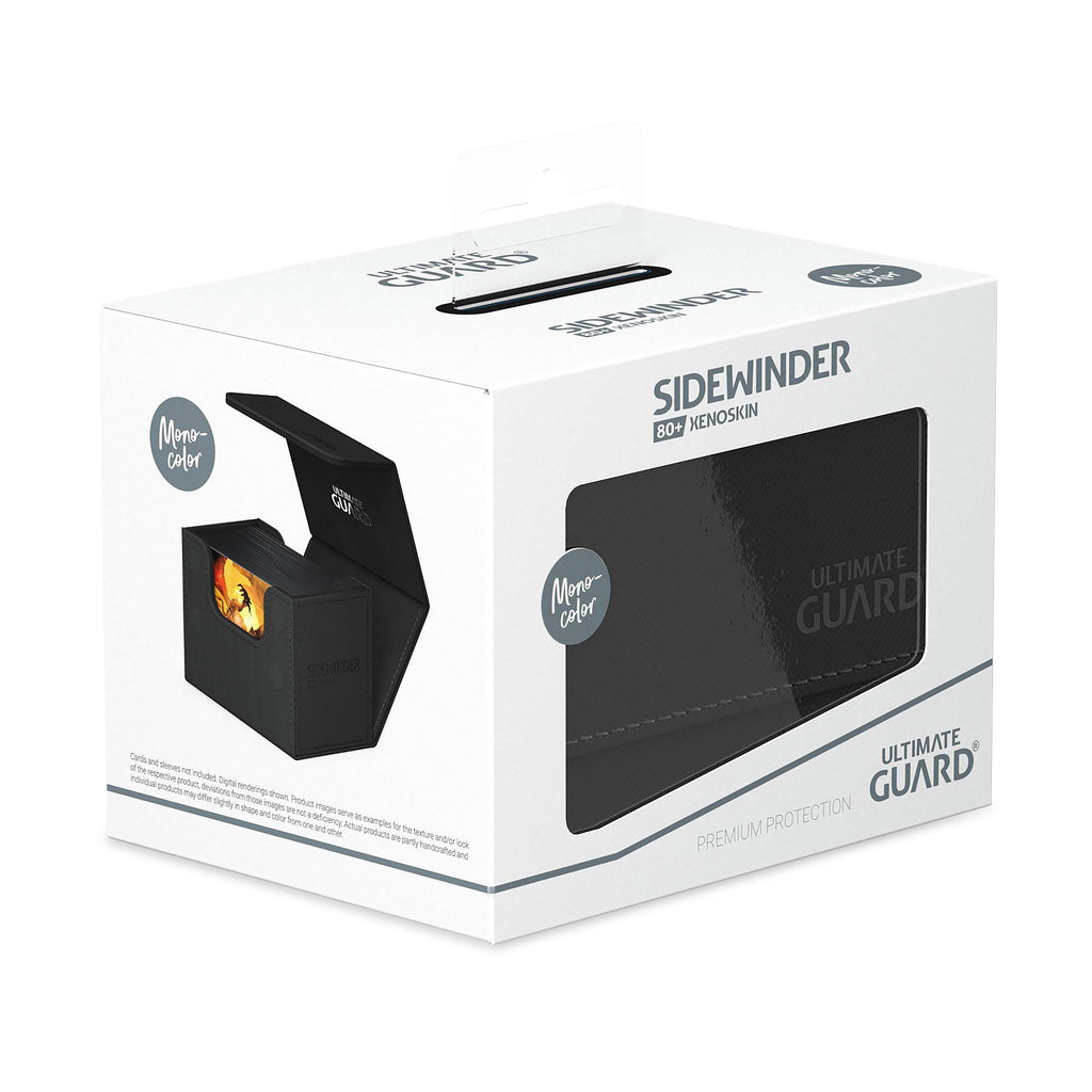 Image produit Boîte à cartes à collectionner Ultimate Guard noire pour 80 cartes