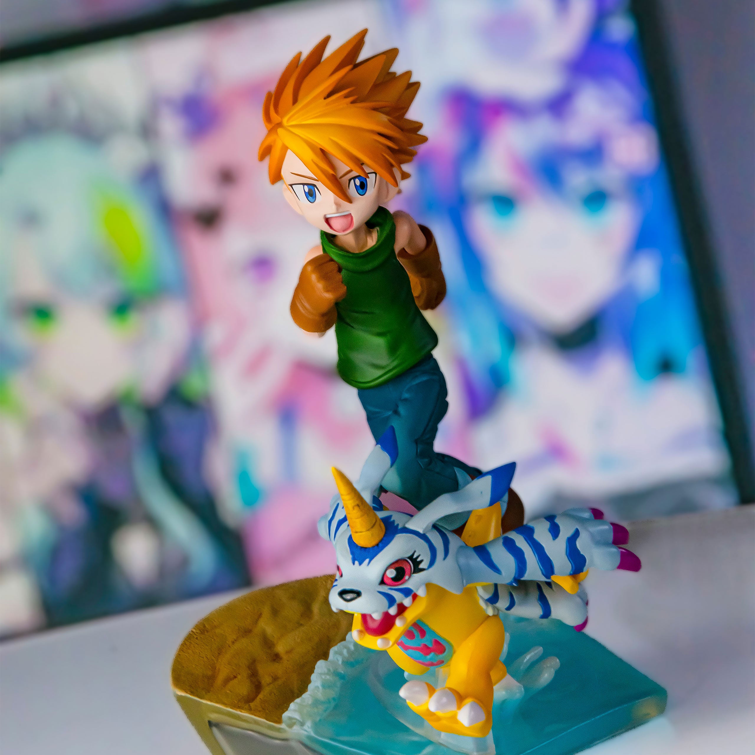Image produit Digimon Adventure - Figurine Yamato Ishida & Gabumon