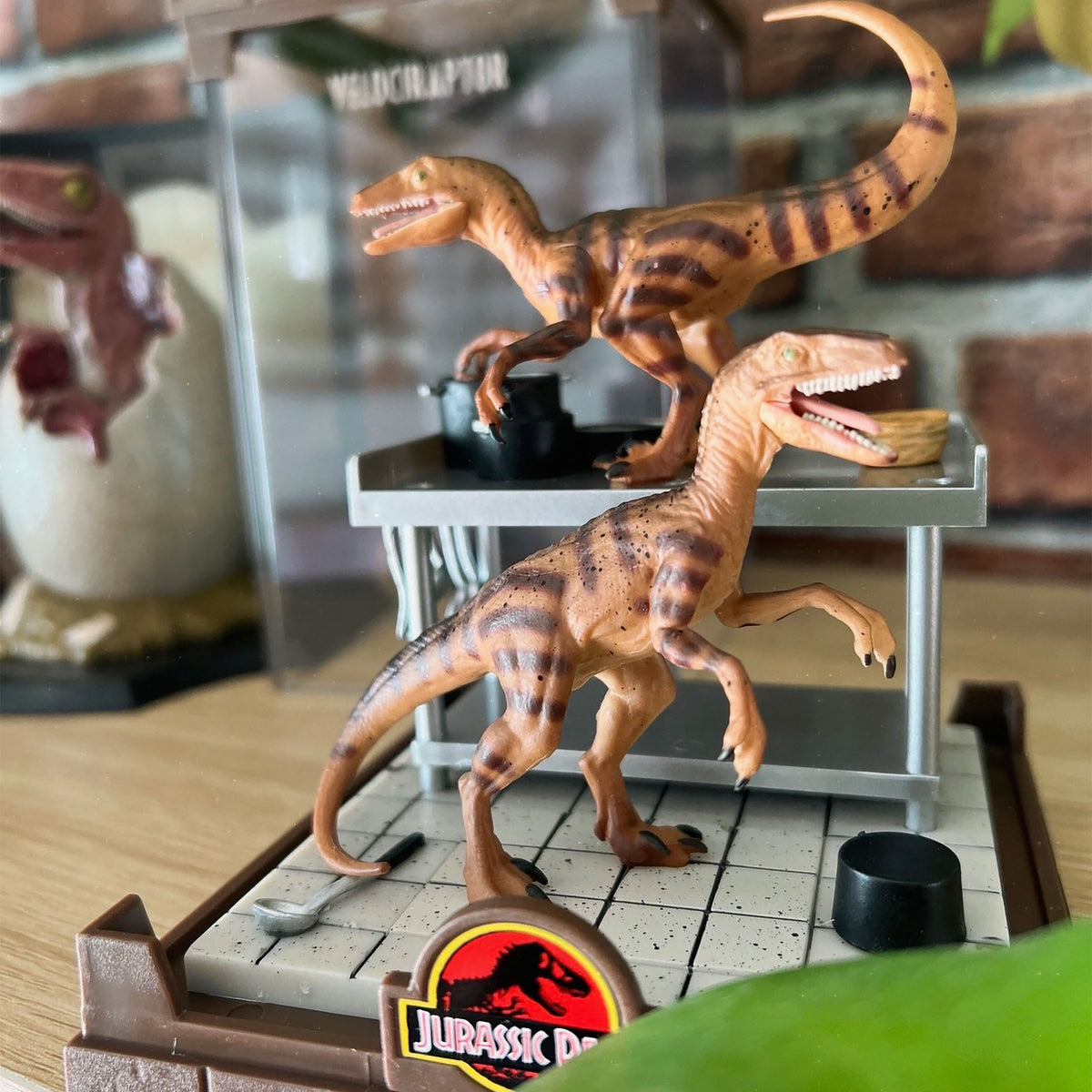 Image produit Jurassic Park - Ensemble de Figurines Velociraptor