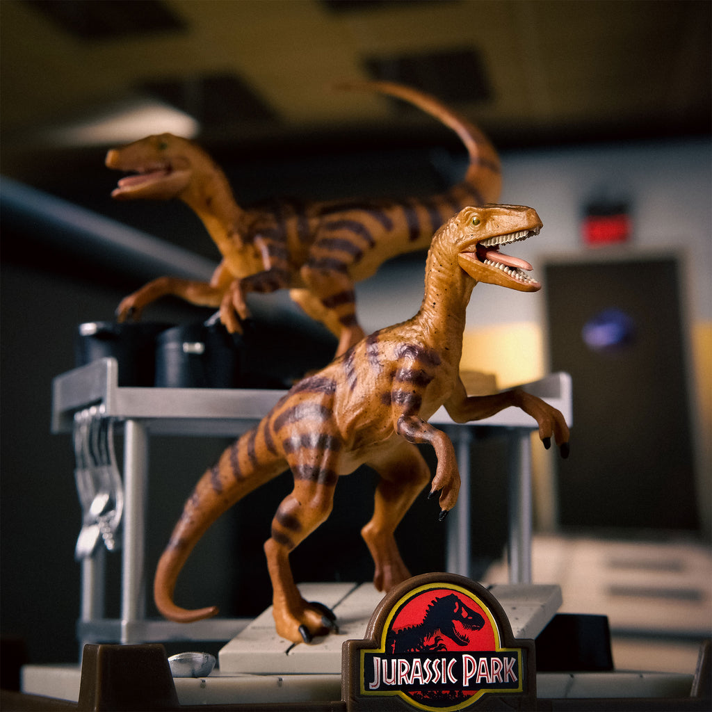 Image produit Jurassic Park - Ensemble de Figurines Velociraptor