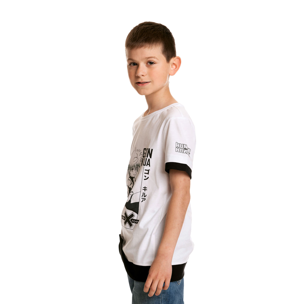 Image produit Hunter x Hunter - Gon Killua T-shirt enfants blanc