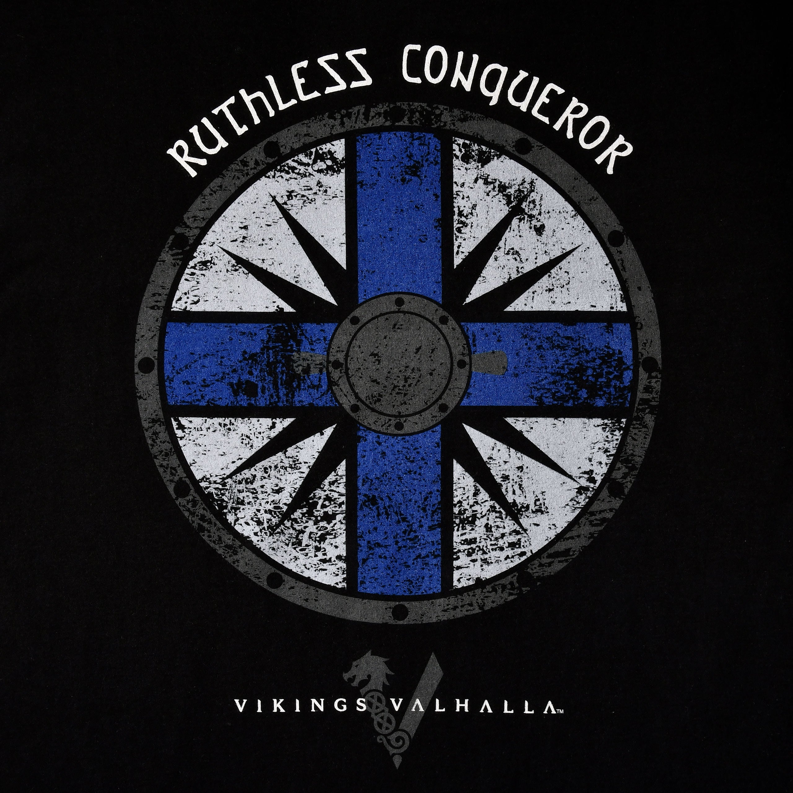 Image produit Vikings Valhalla - T-Shirt Ruthless Conqueror noir