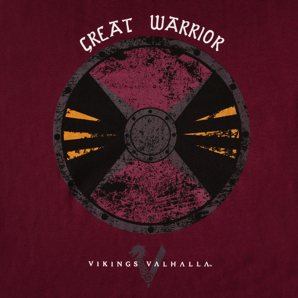 Image produit Vikings Valhalla - T-Shirt Grand Guerrier rouge