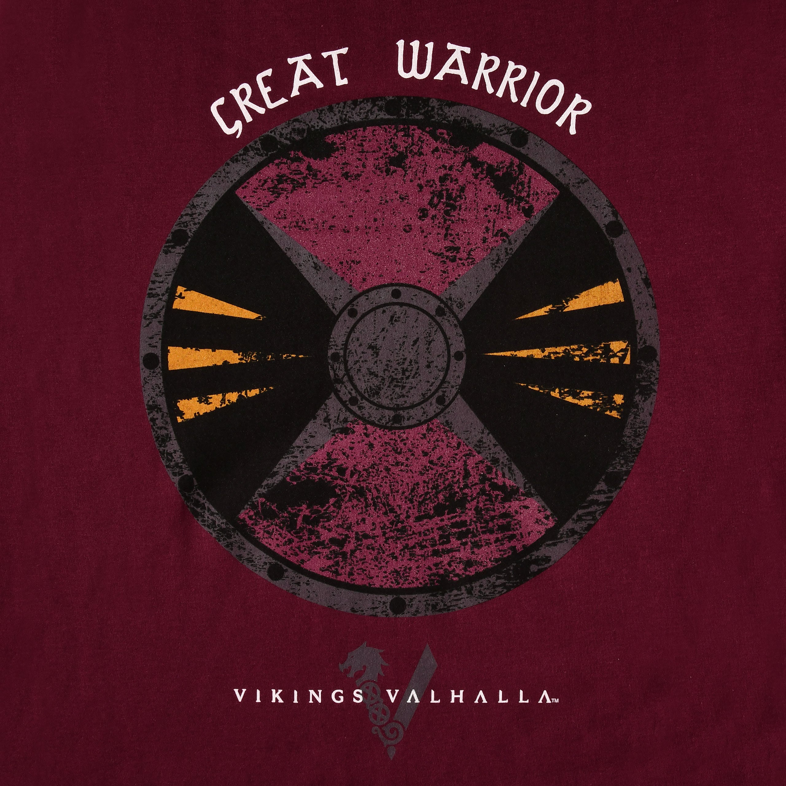 Image produit Vikings Valhalla - T-Shirt Grand Guerrier rouge