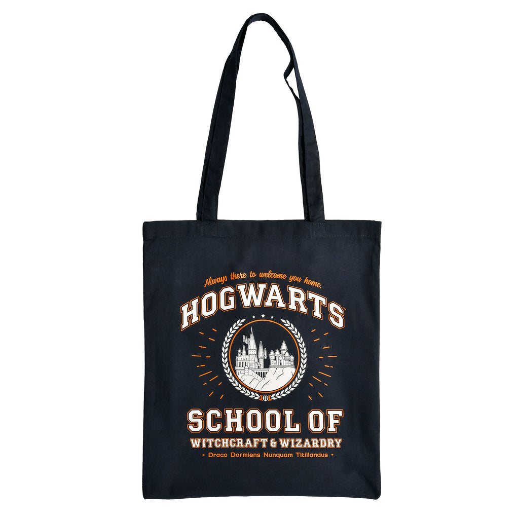 Image produit Sac en jute bleu de l'école de Poudlard - Harry Potter