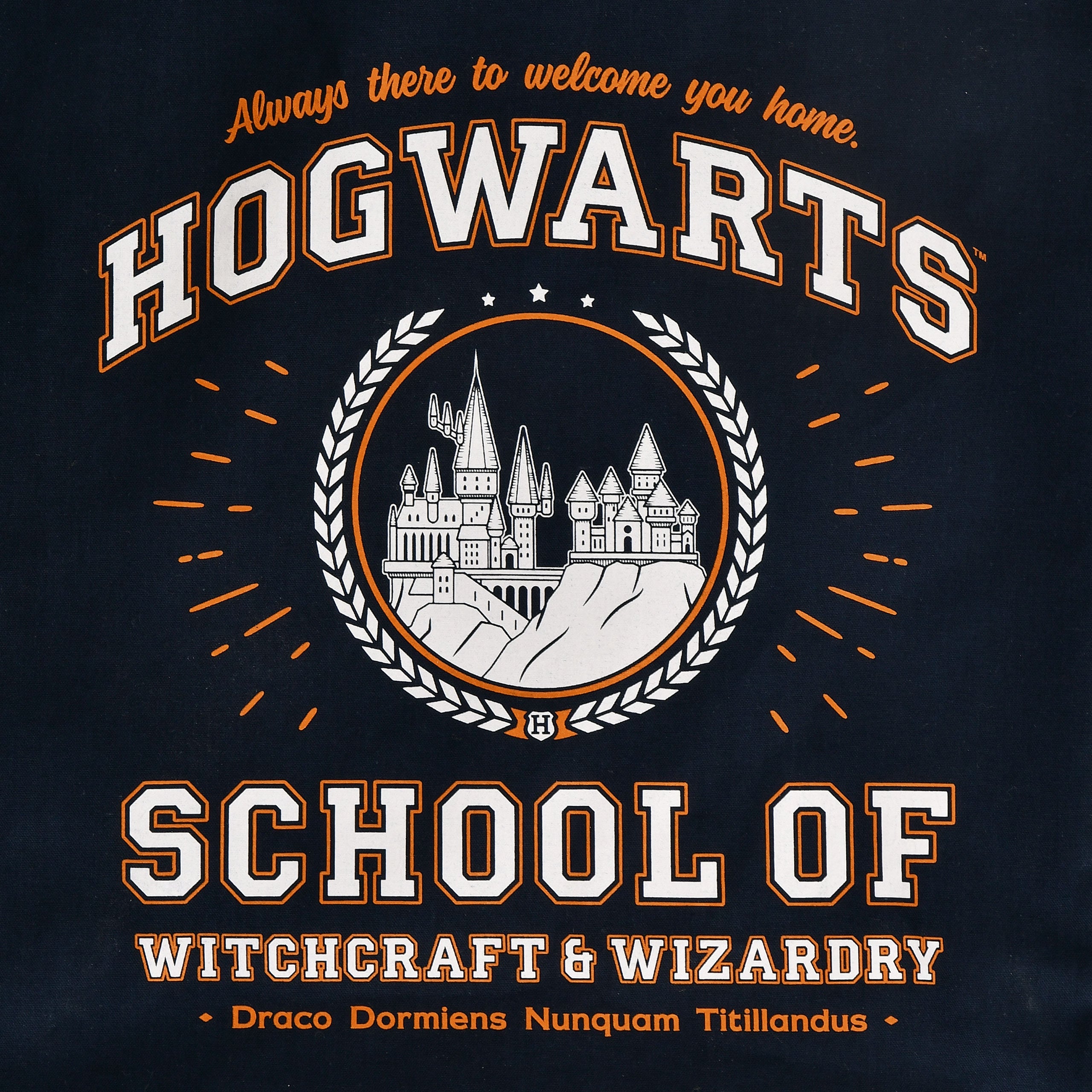 Image produit Sac en jute bleu de l'école de Poudlard - Harry Potter