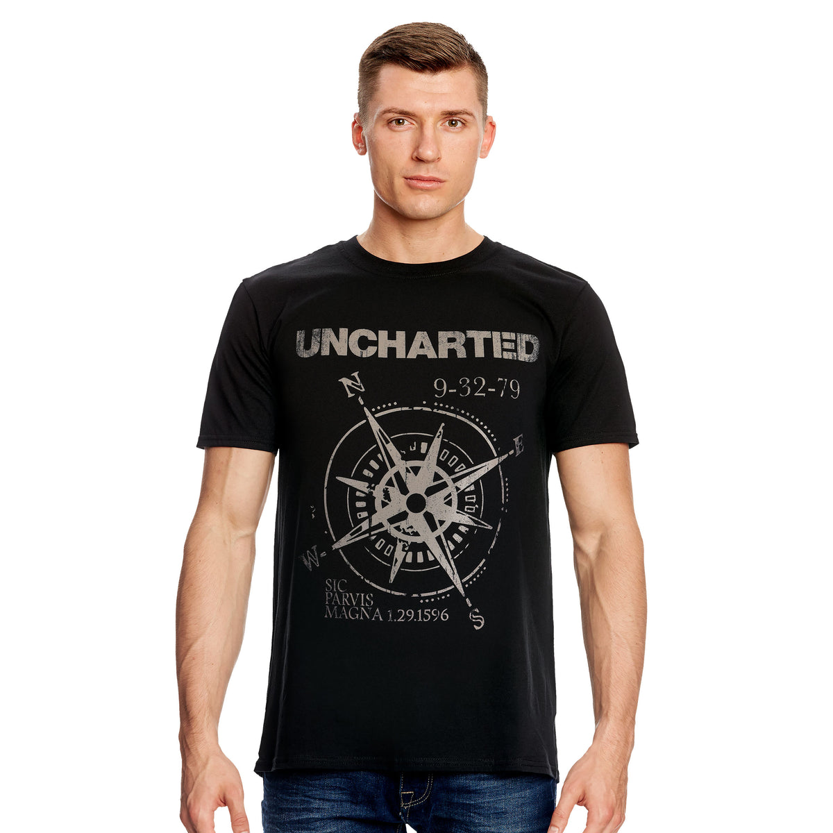 Product image Uncharted - Compass T-Shirt Black