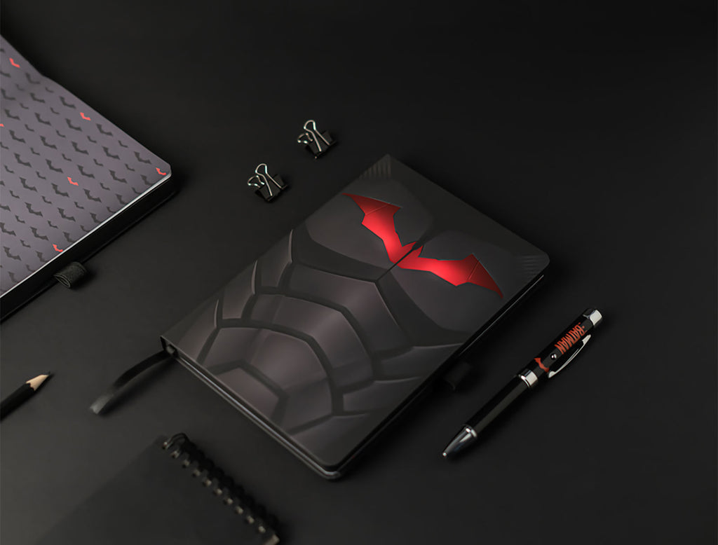 Image produit The Batman - Cahier A5 et stylo à bille avec lumière