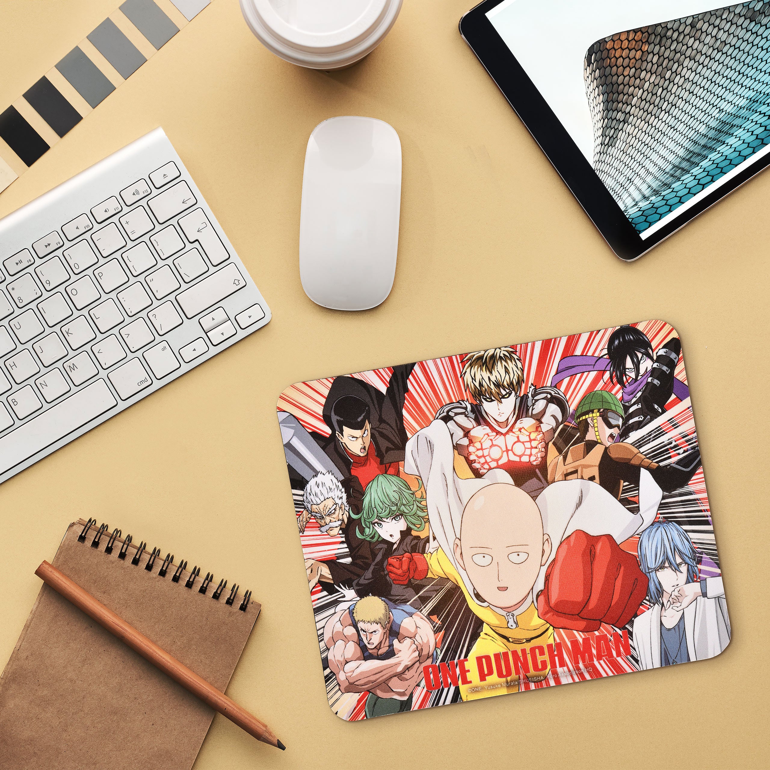 Image produit One Punch Man - Tapis de souris Heroes