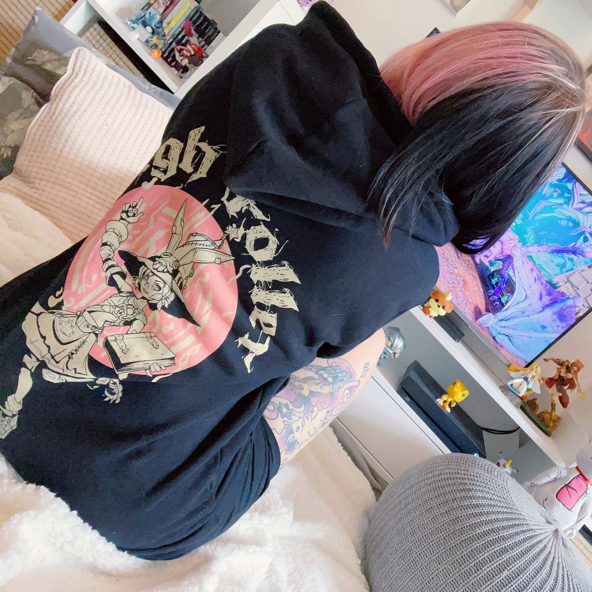 Image produit Tiny Tina's Wonderlands - Sweat à capuche High Roller noir