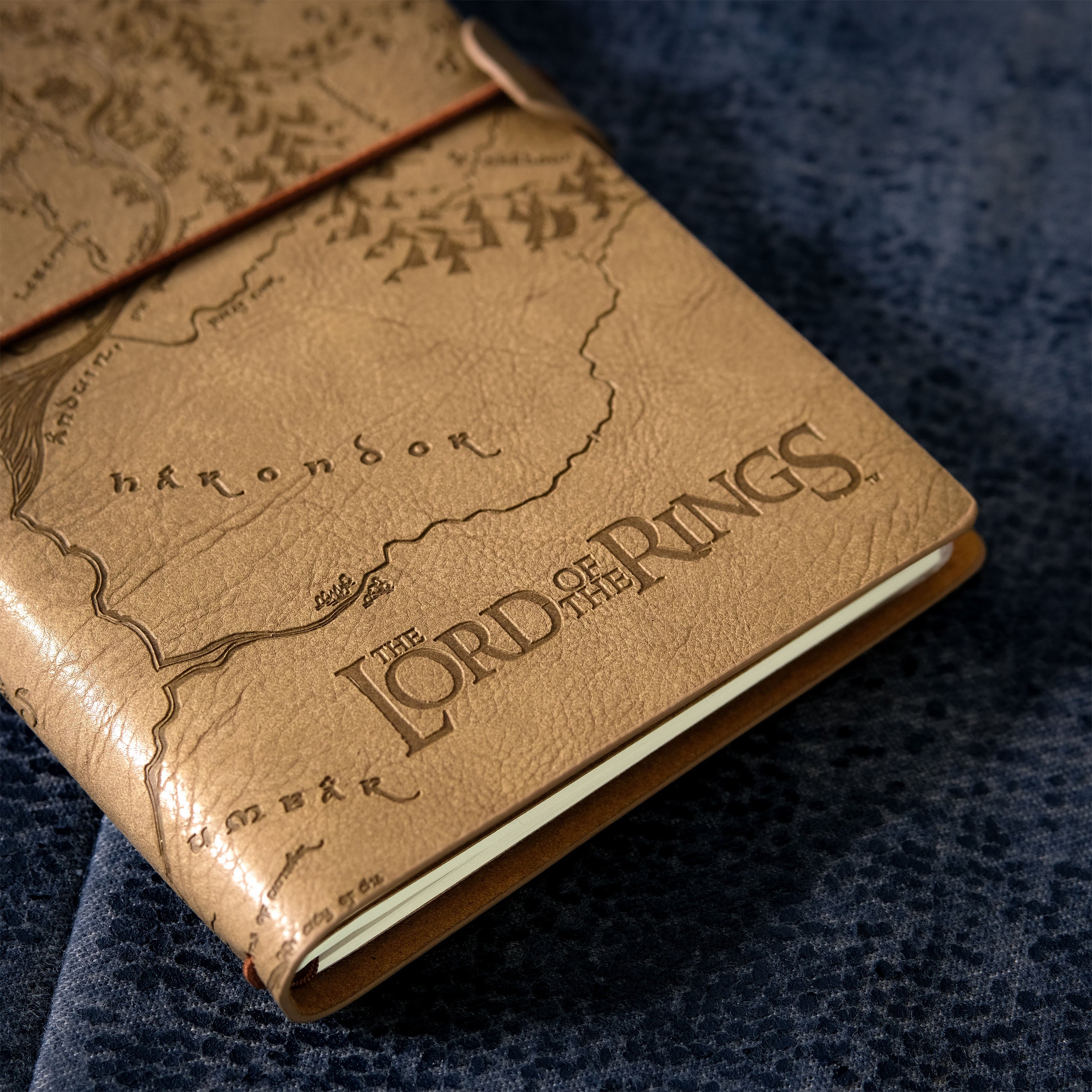 Image produit Le Seigneur des Anneaux - Carnet de notes Carte de la Terre du Milieu