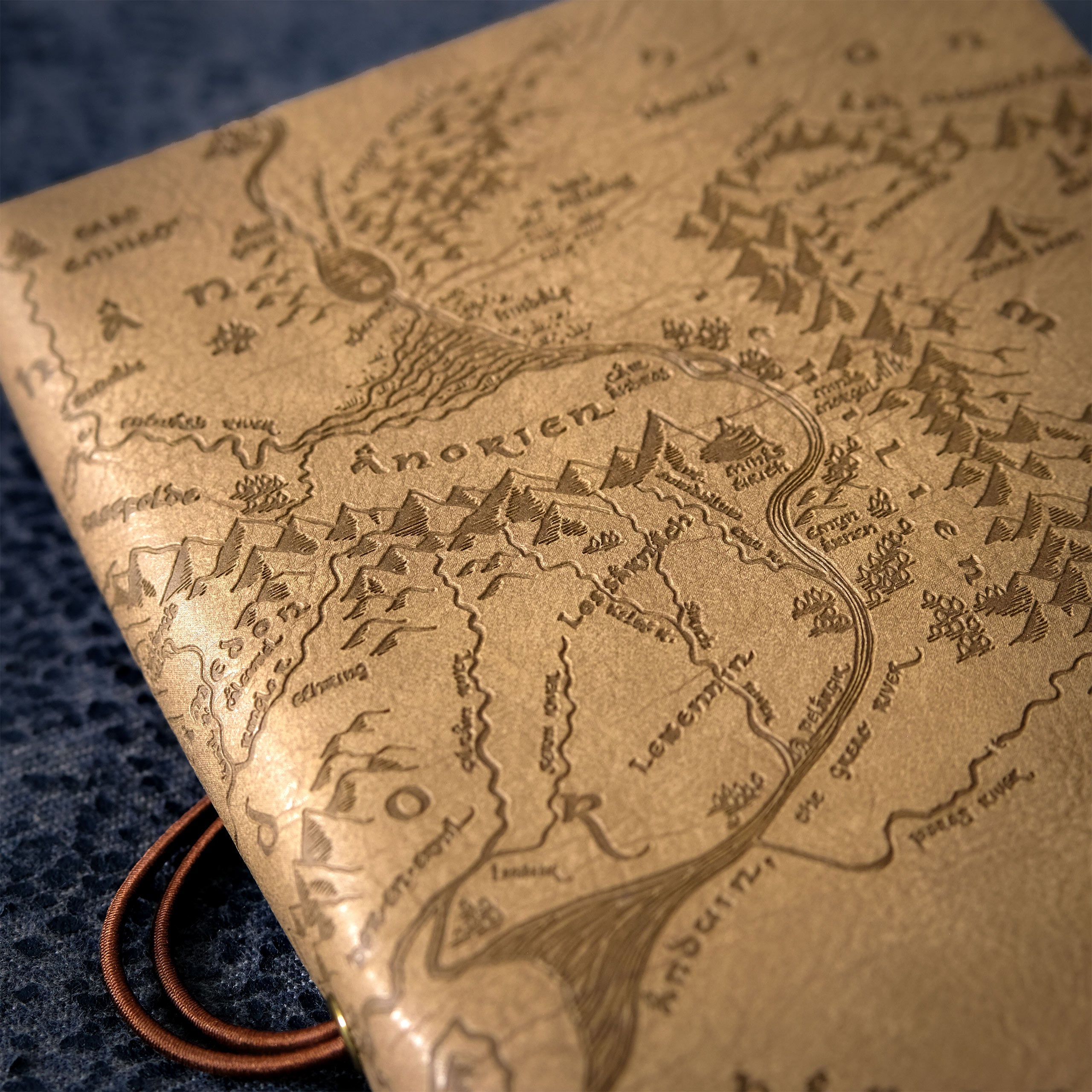 Image produit Le Seigneur des Anneaux - Carnet de notes Carte de la Terre du Milieu