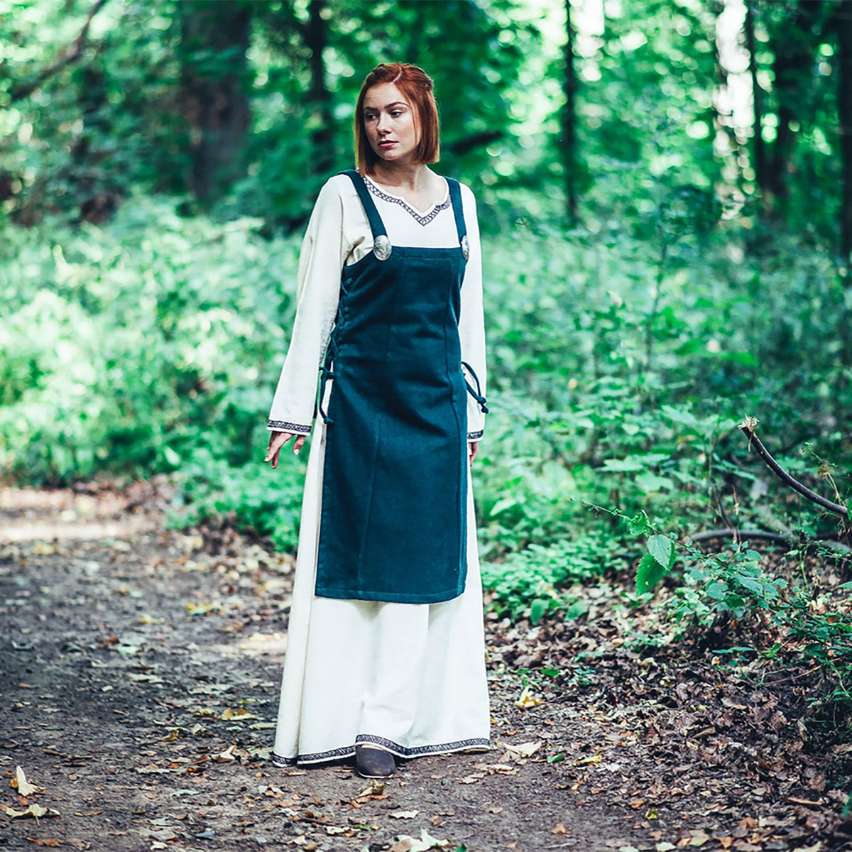 Image produit Sur-robe médiévale Aila verte