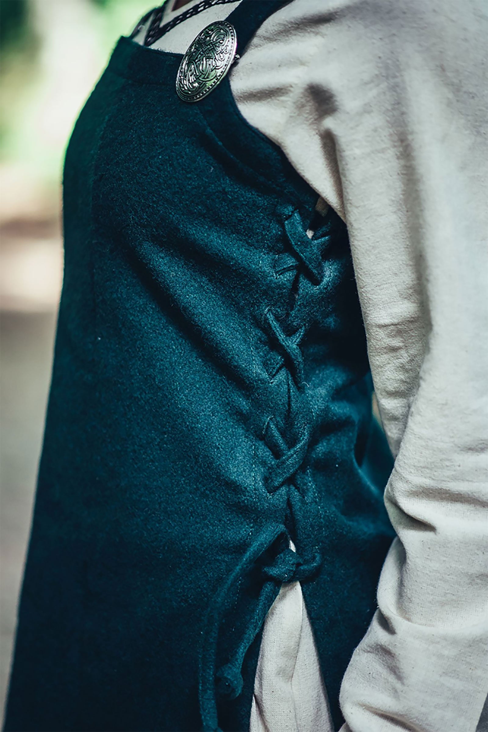 Image produit Sur-robe médiévale Aila verte
