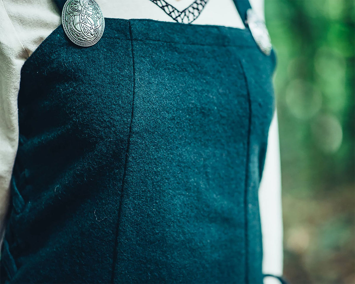 Image produit Sur-robe médiévale Aila verte