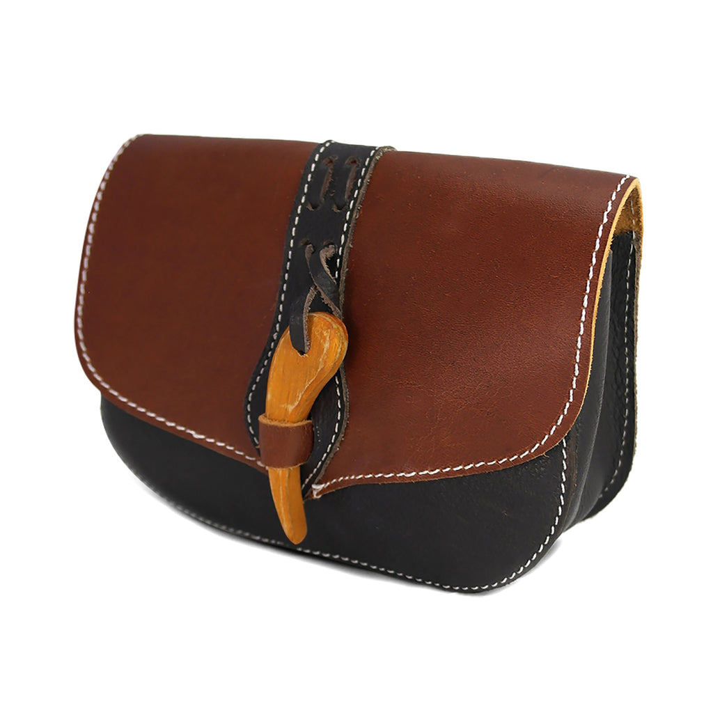 Image produit Sac de ceinture médiéval Adalar marron
