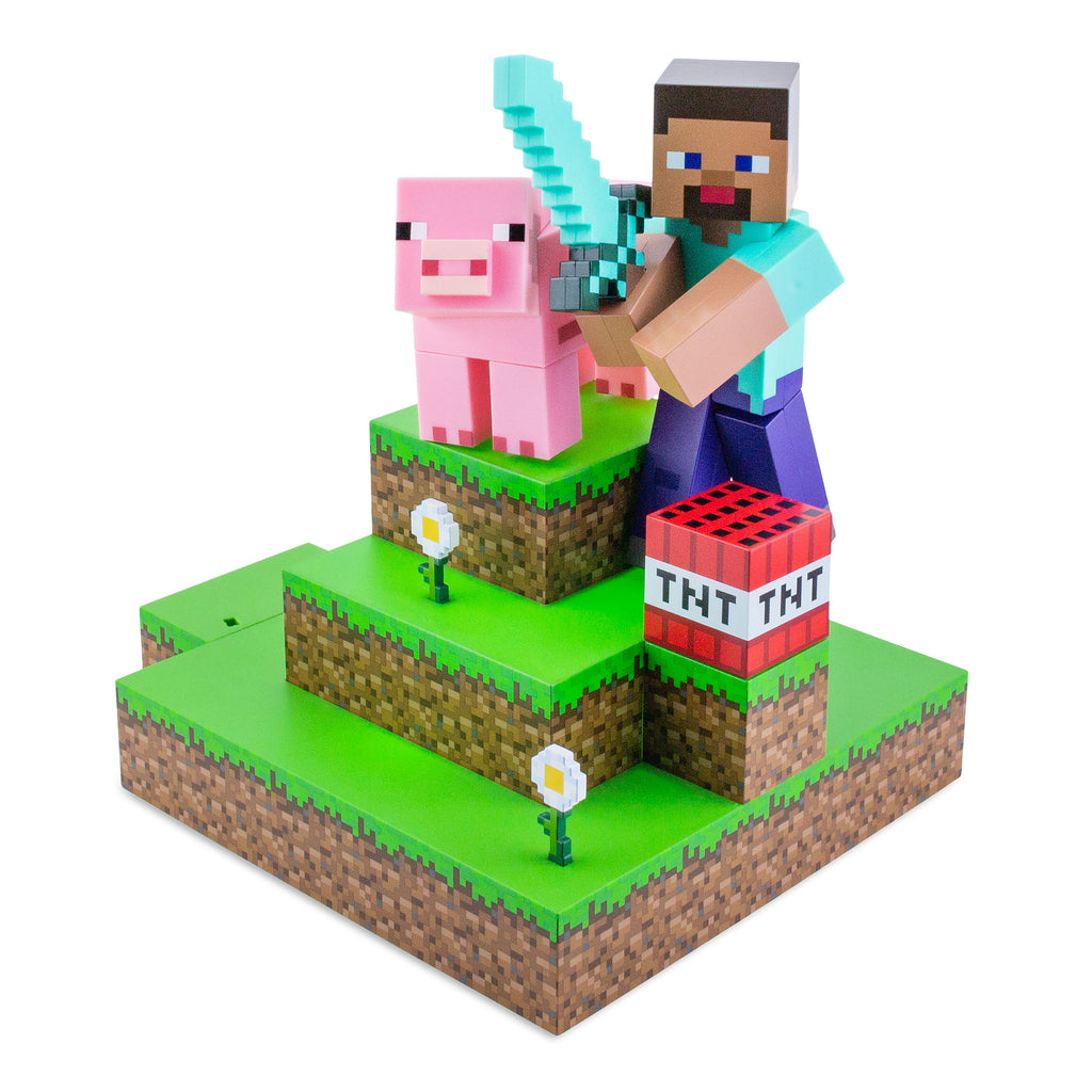 Image produit Minecraft - Lampe de table Diorama Steve