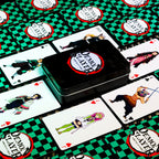 Image produit Demon Slayer - Cartes à jouer de personnage dans une boîte métallique