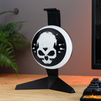 Image produit Support de casque Warzone Skull avec lumière - Call of Duty