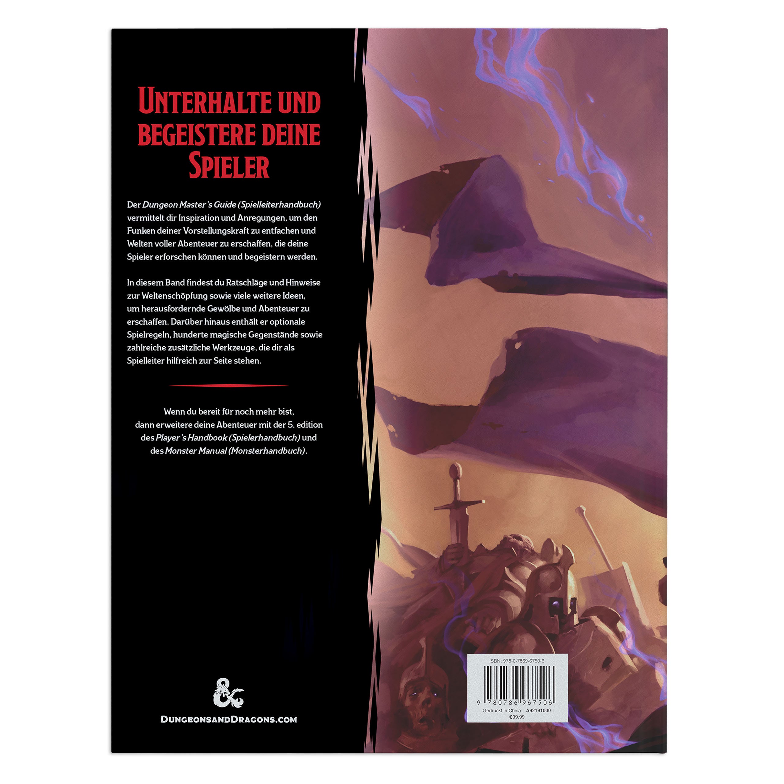 Image produit Dungeons & Dragons - Guide du Maître du Donjon Règles de base