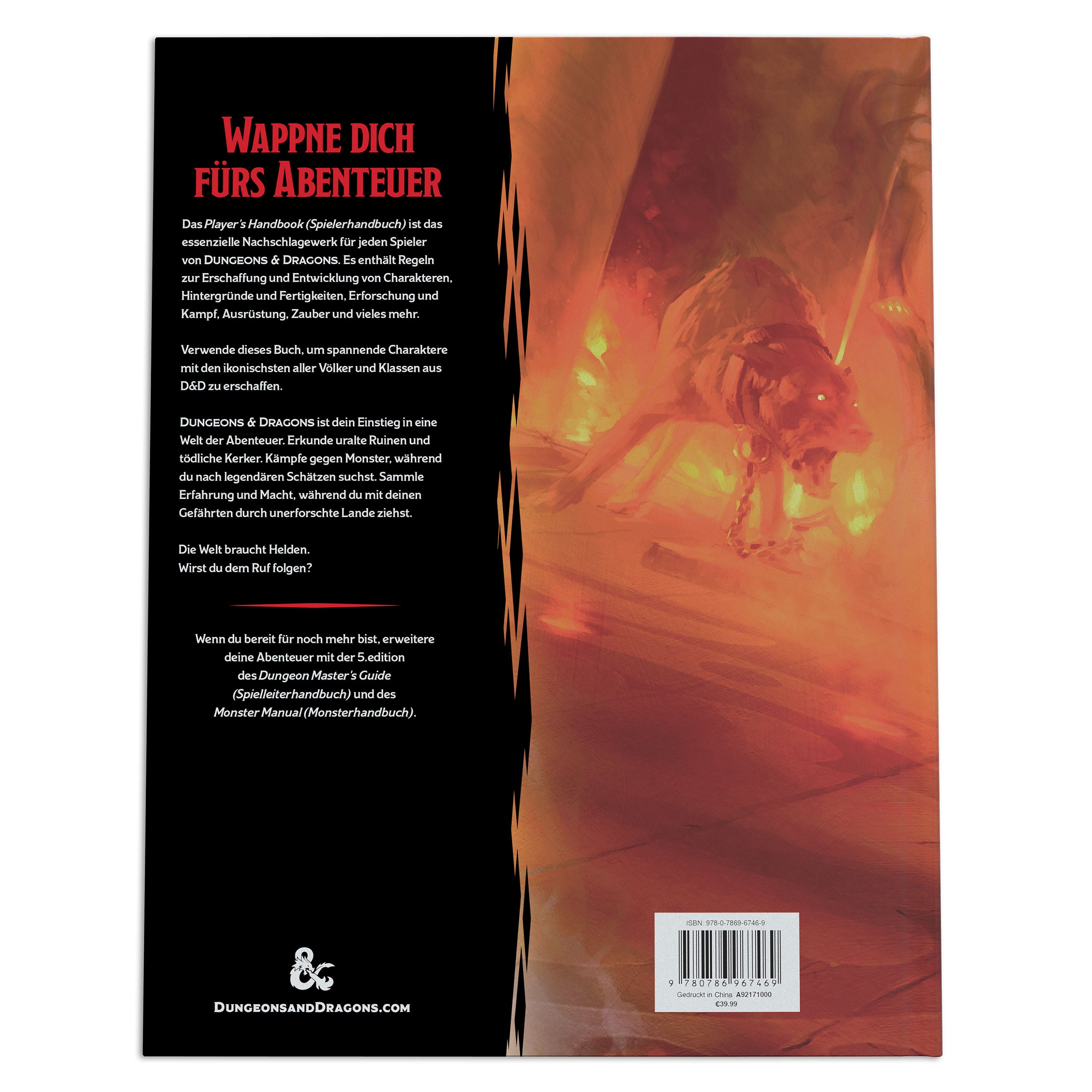 Image produit Dungeons & Dragons - Manuel des joueurs Règles de base