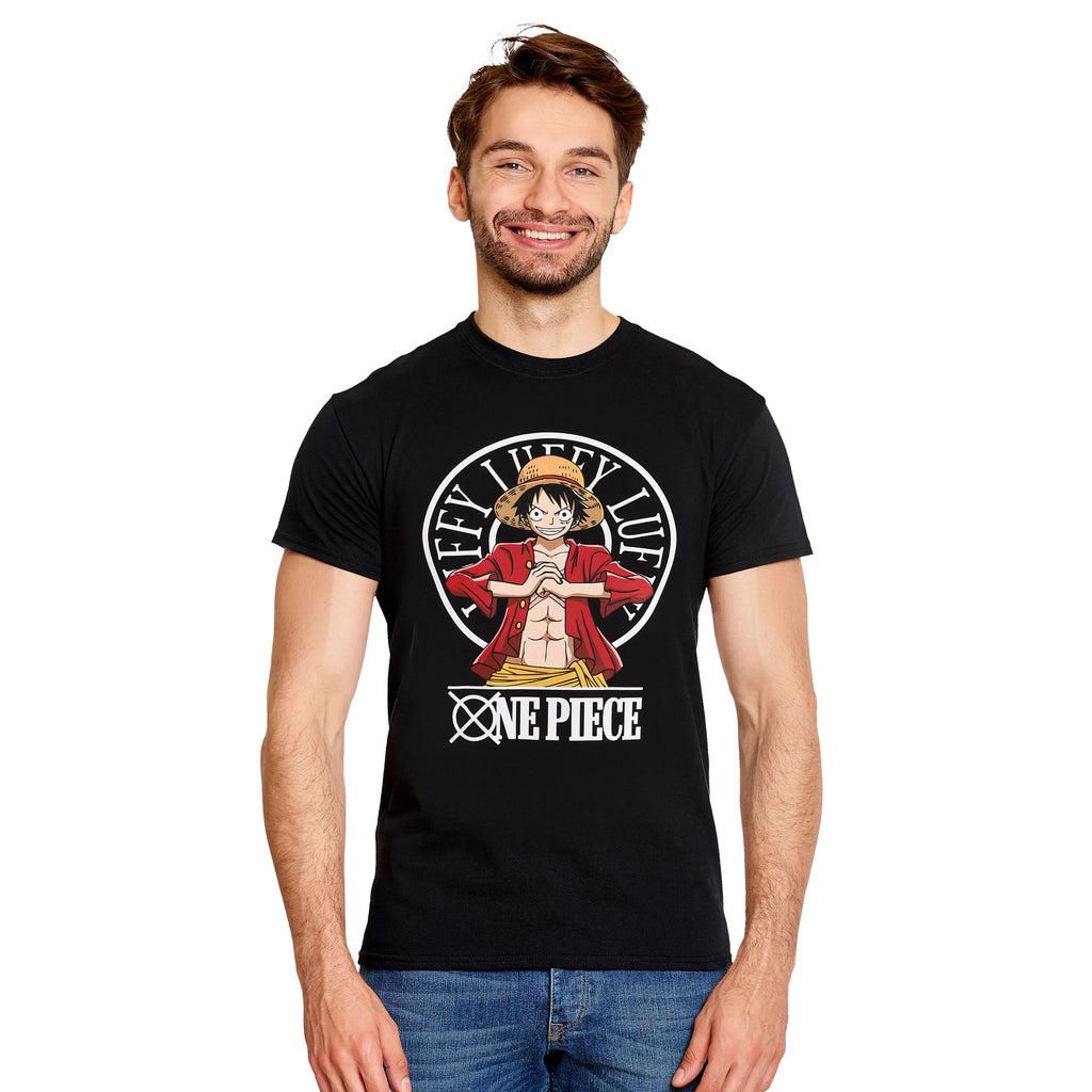 Image produit One Piece - T-Shirt noir Monkey D. Luffy
