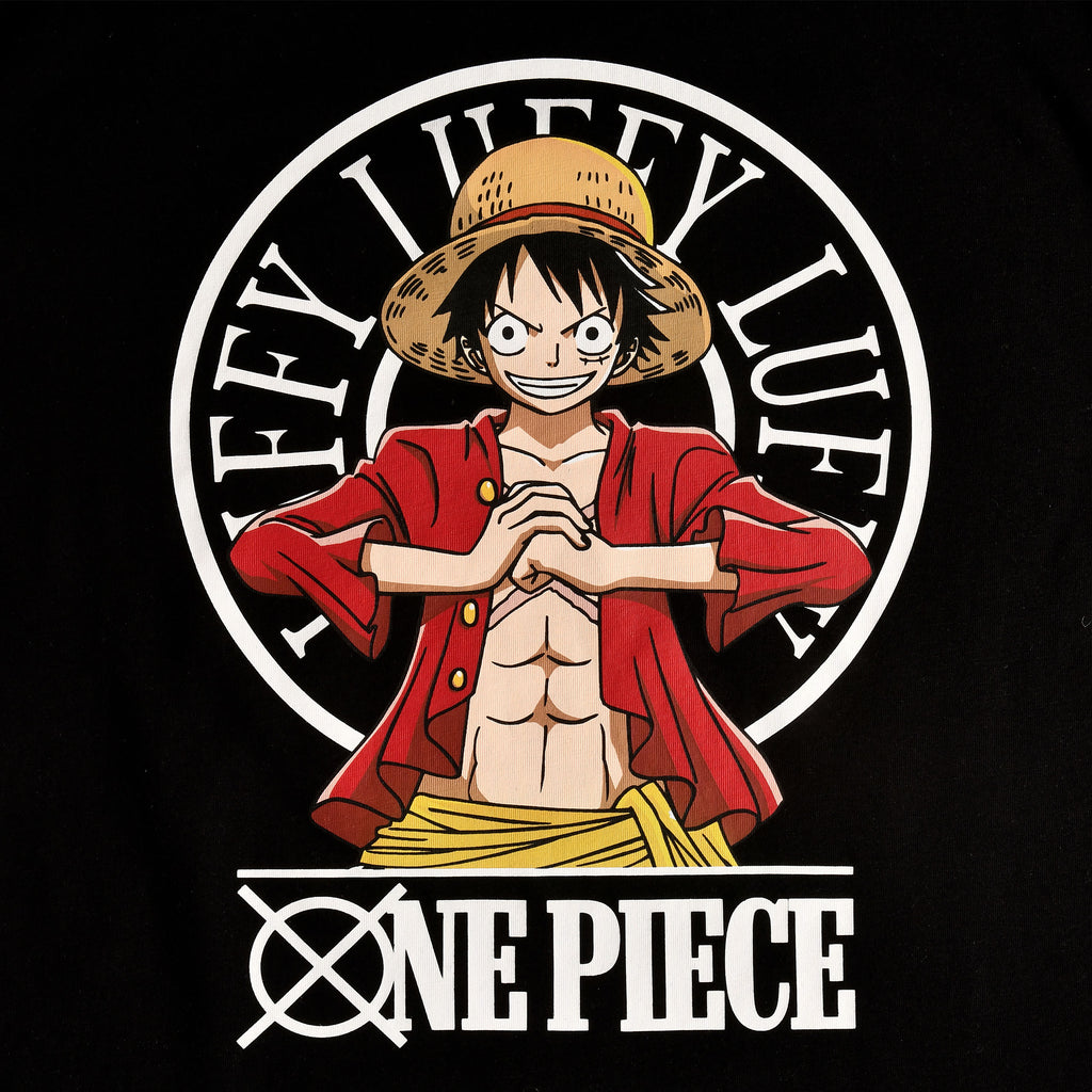 Image produit One Piece - T-Shirt noir Monkey D. Luffy