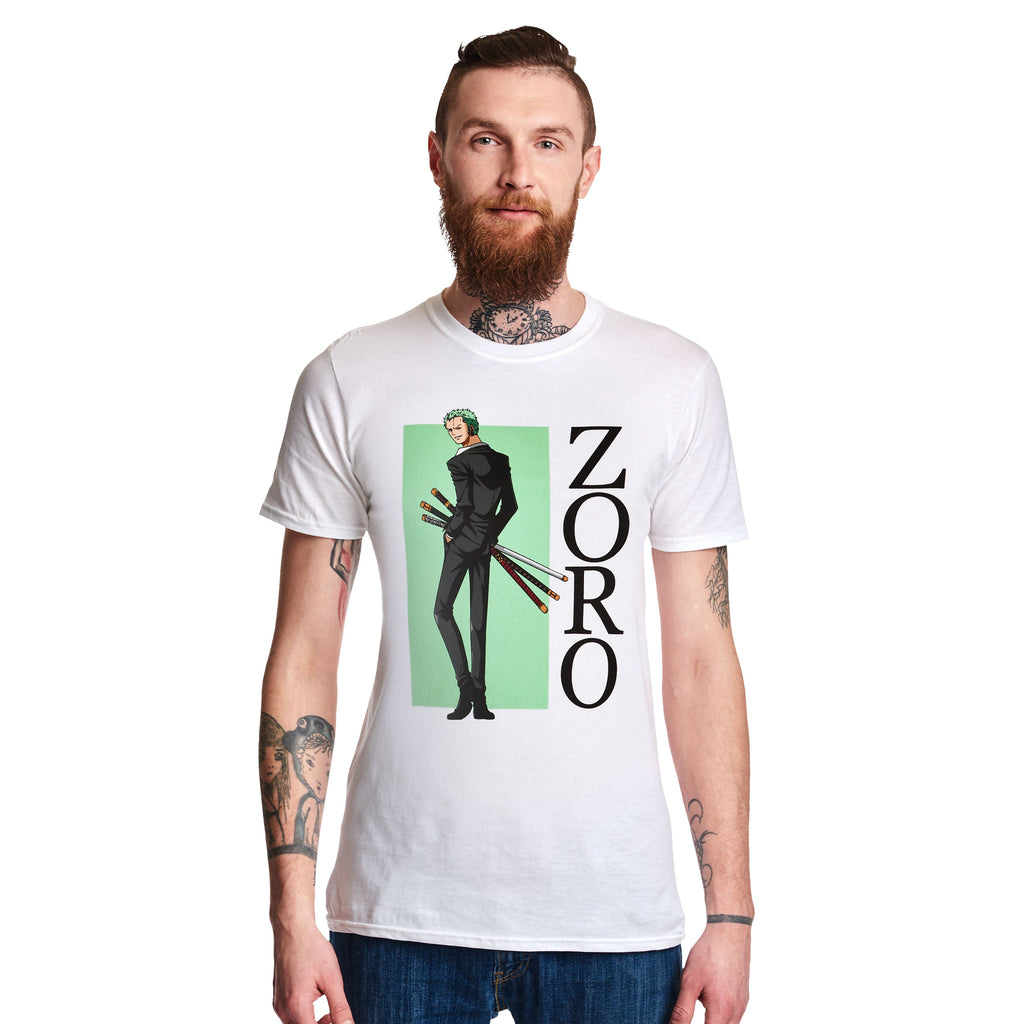 Image produit One Piece - T-shirt Zoro blanc
