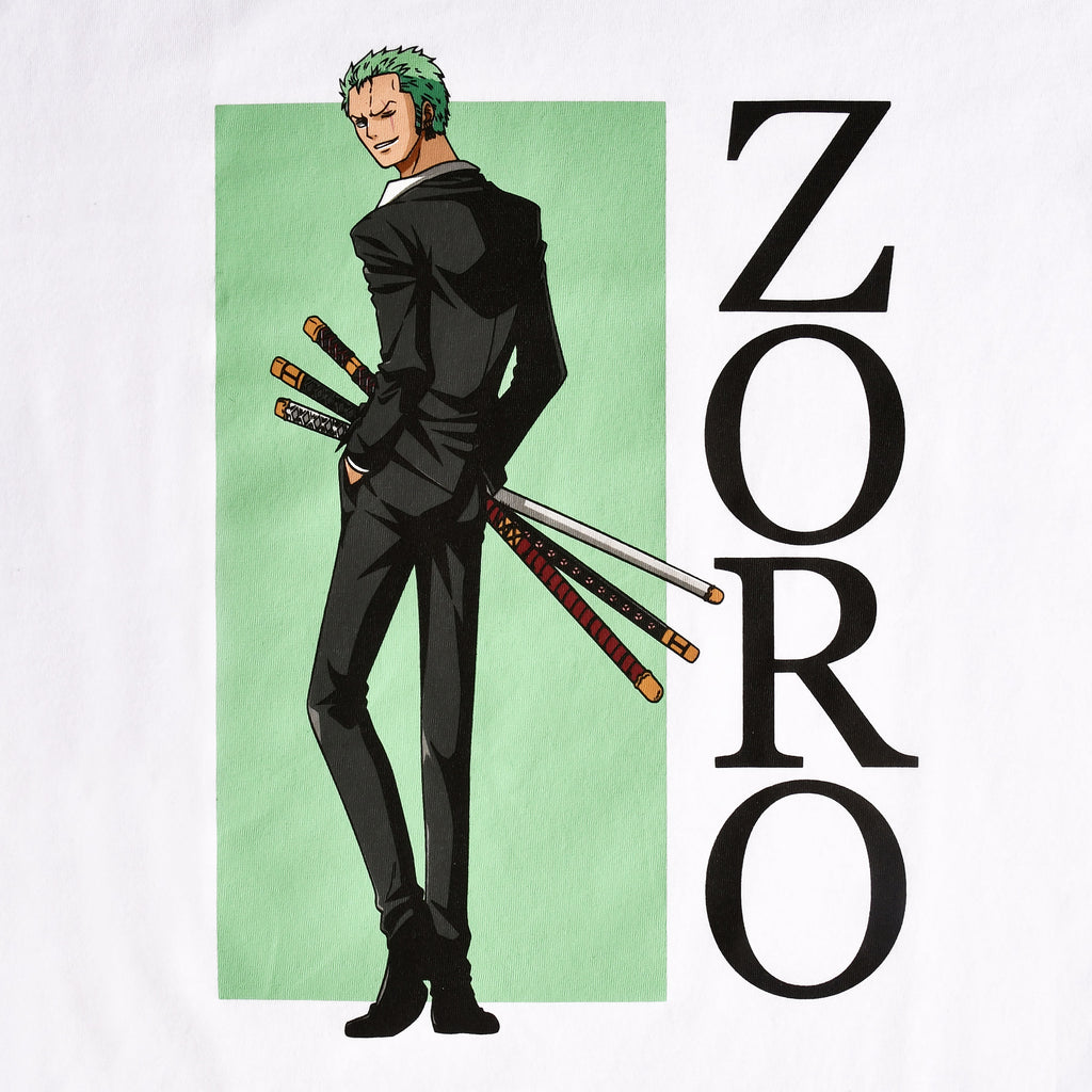 Image produit One Piece - T-shirt Zoro blanc