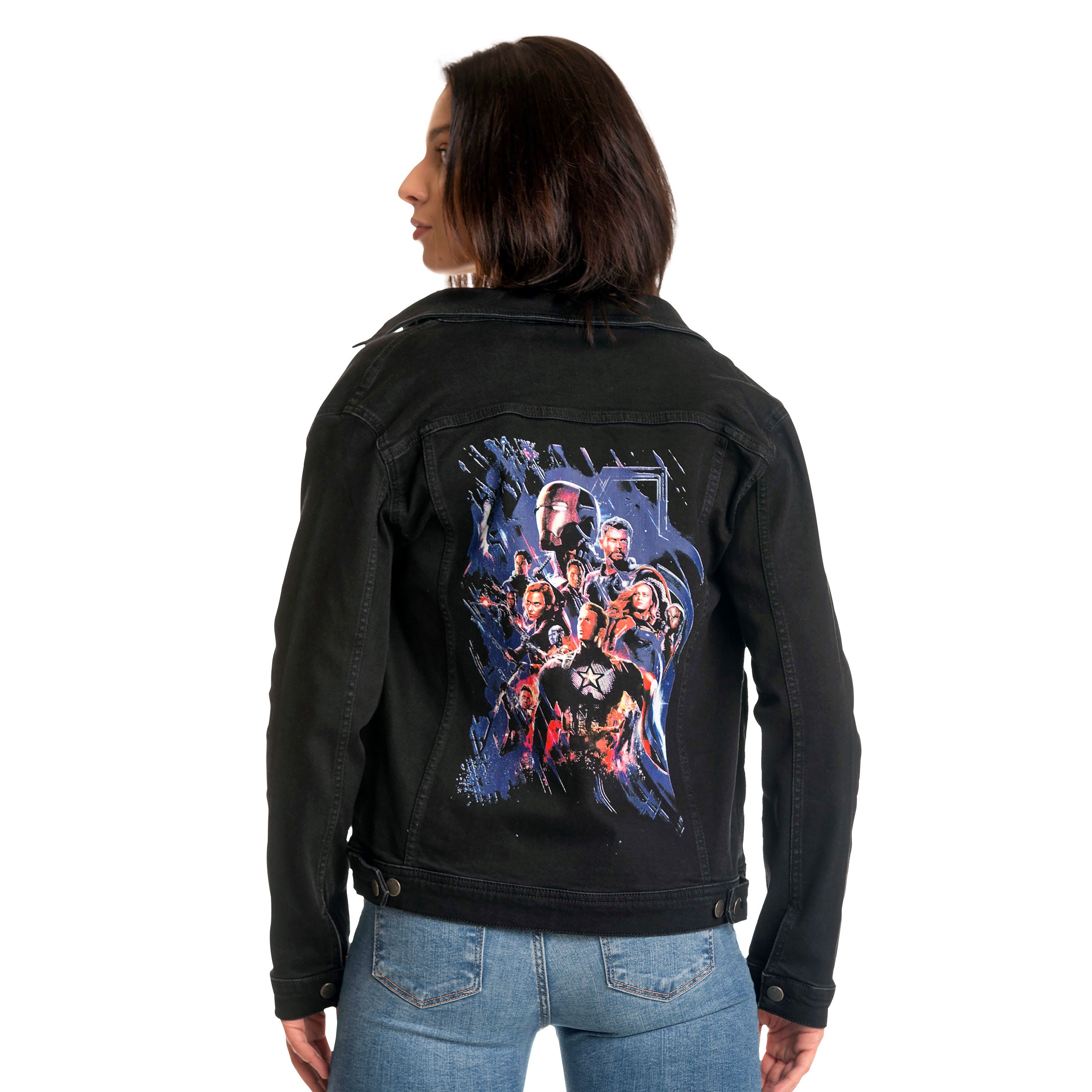 Image produit Veste en jean The Infinity Saga Group - Marvel Avengers