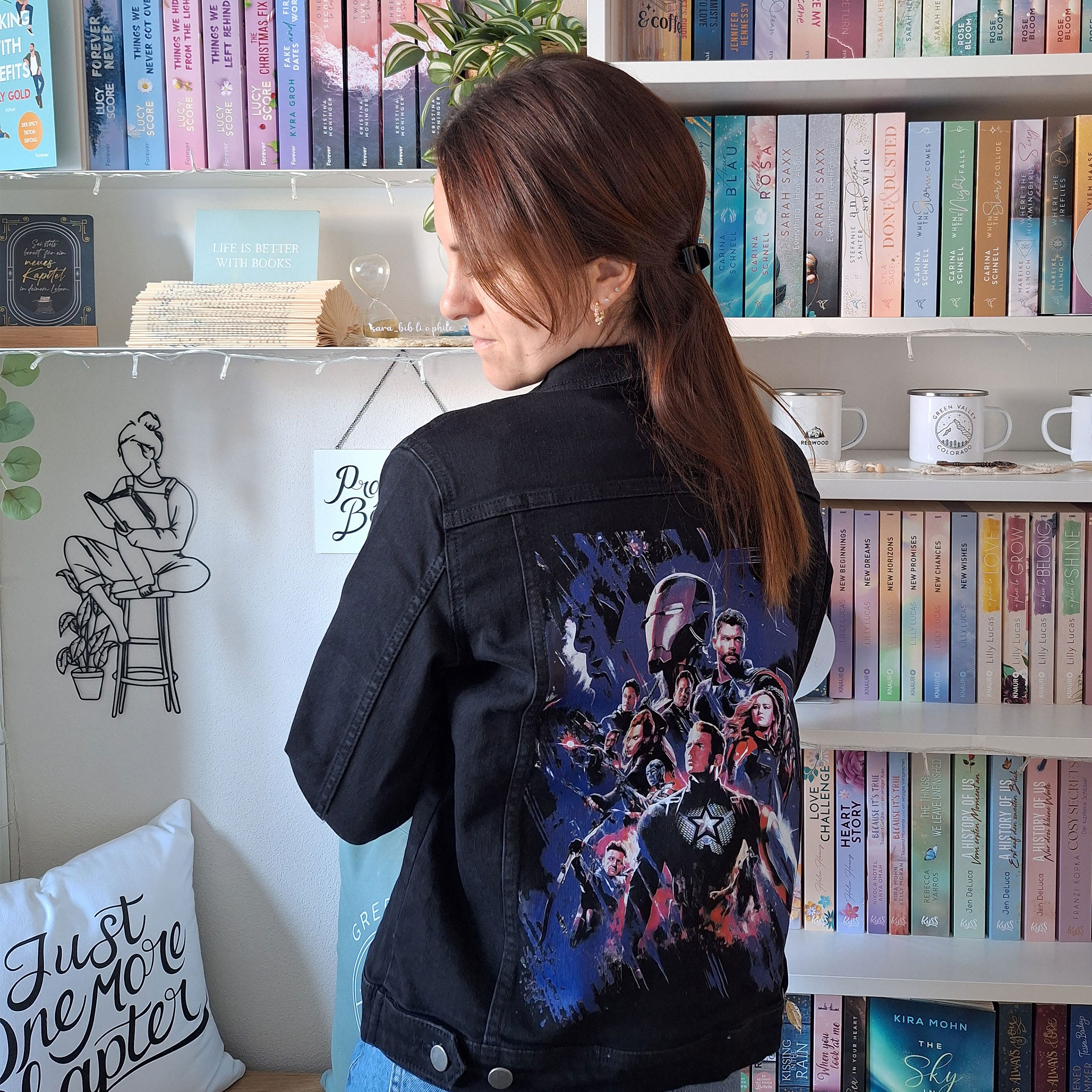 Image produit Veste en jean The Infinity Saga Group - Marvel Avengers