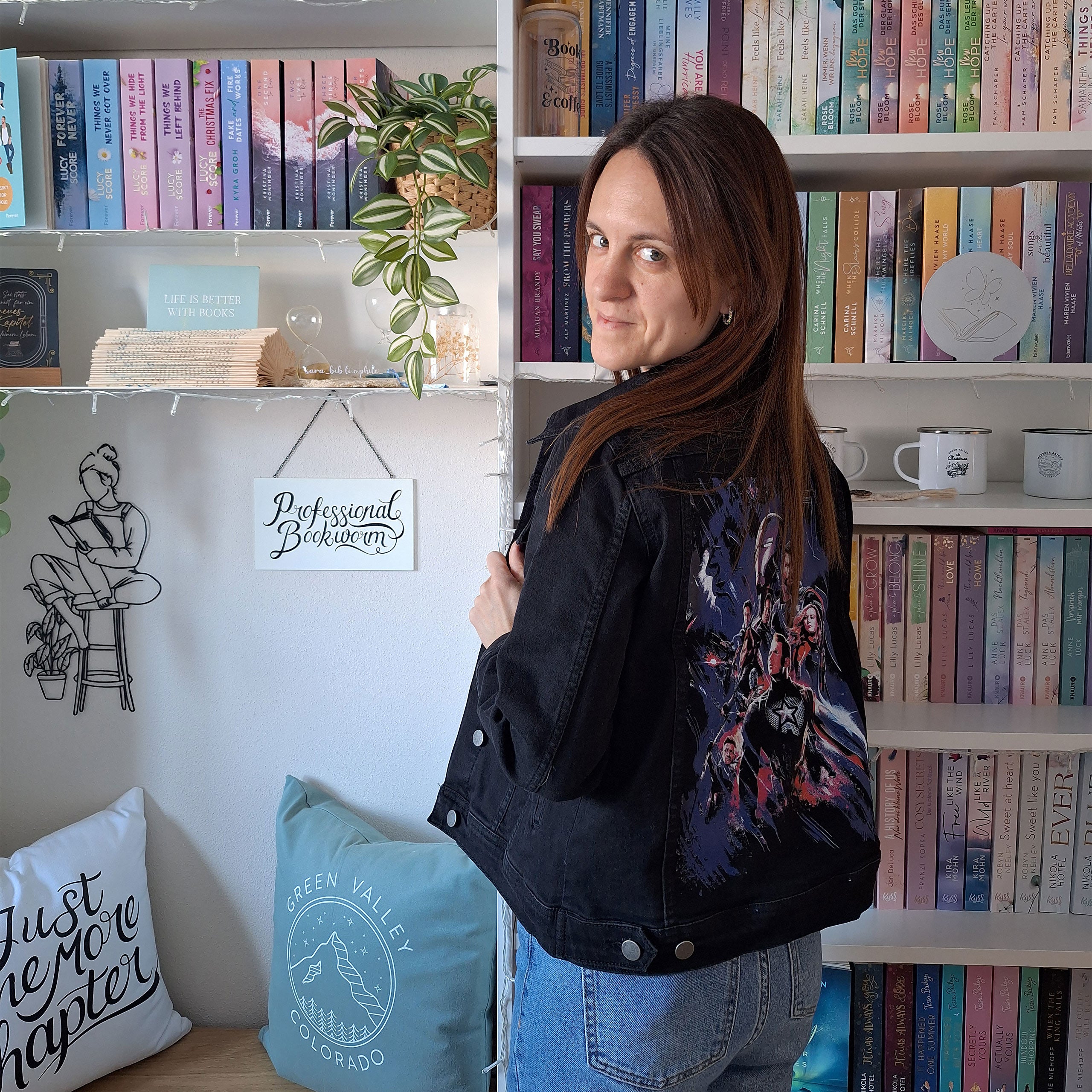 Image produit Veste en jean The Infinity Saga Group - Marvel Avengers