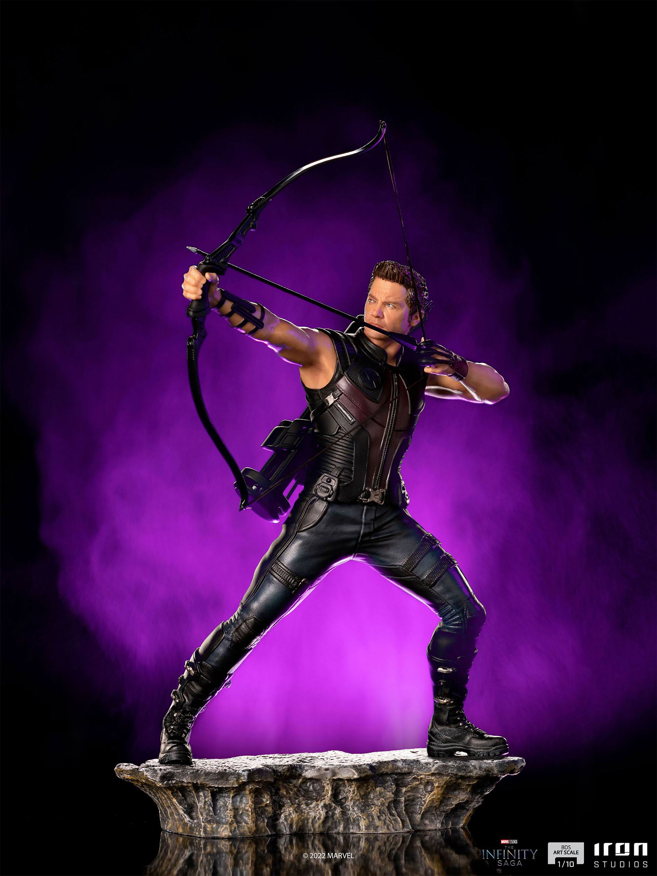 Image produit Hawkeye - La saga de l'infini BDS Art Scale Deluxe Statue