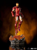 Image produit Iron Man - La Saga de l'Infini BDS Art Scale Deluxe Statue avec Fonction Lumineuse