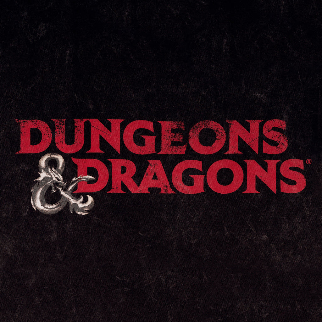 Image produit Dungeons & Dragons - T-Shirt Logo noir