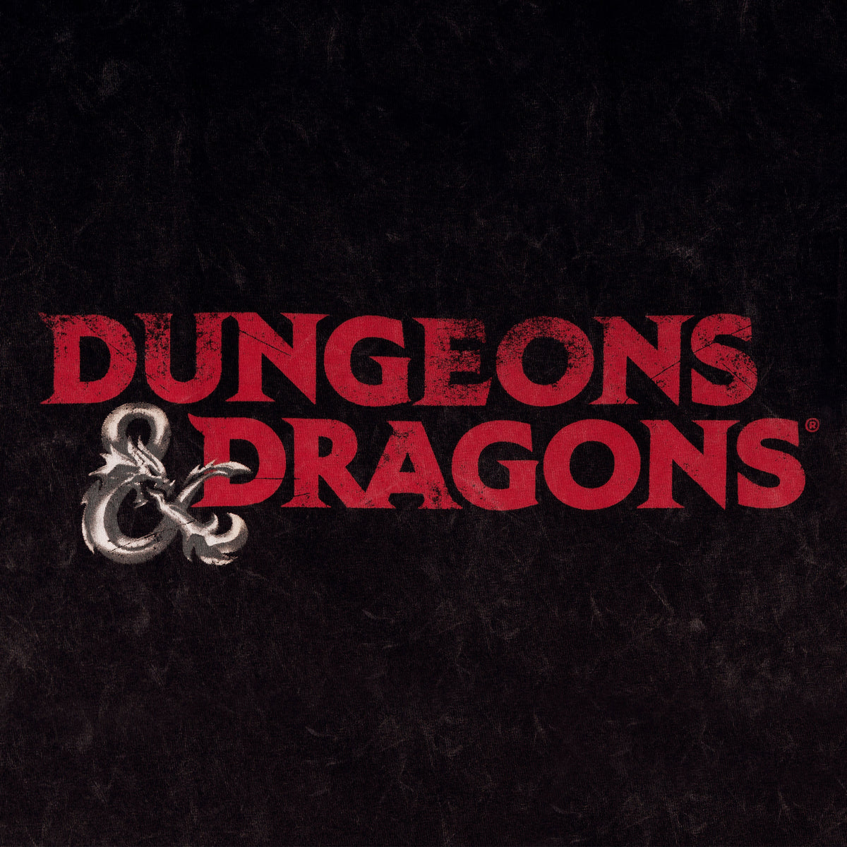 Image produit Dungeons & Dragons - T-Shirt Logo noir