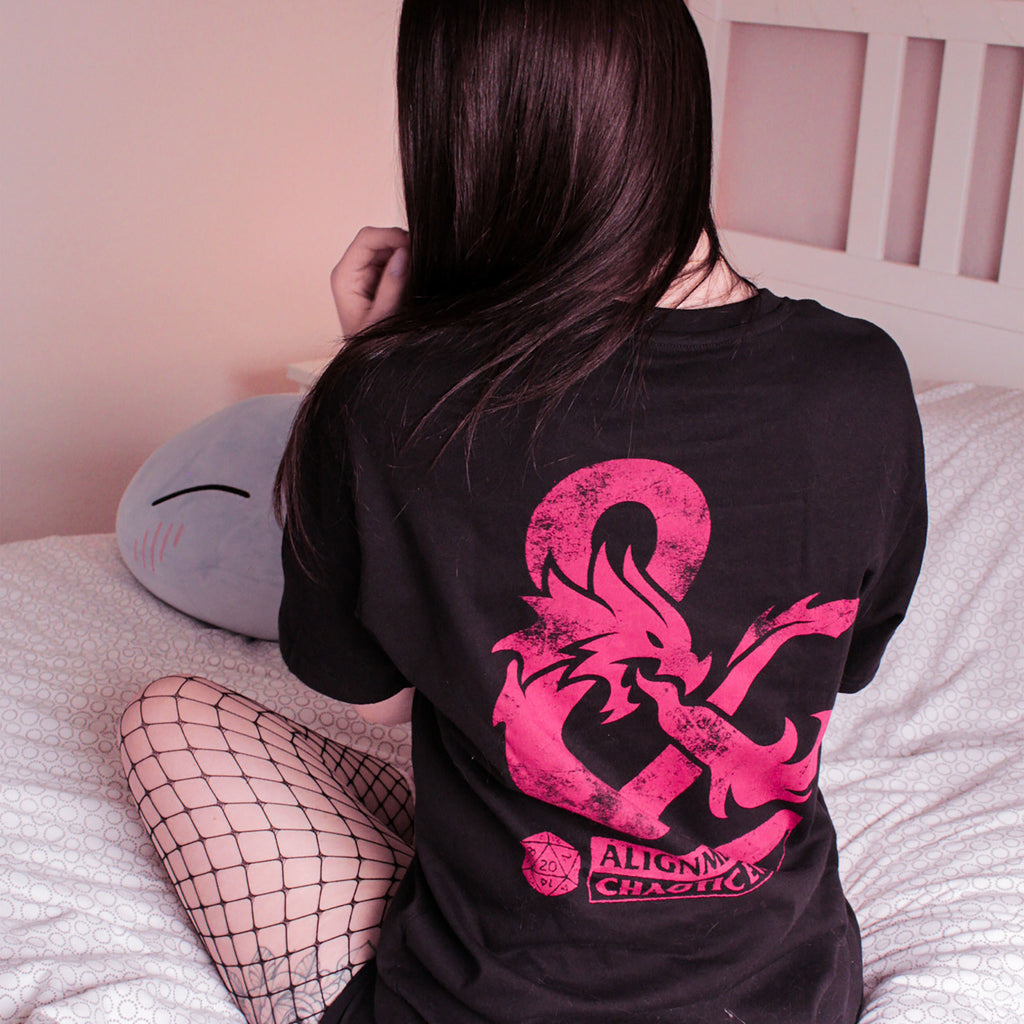 Image produit Dungeons & Dragons - T-Shirt Chaotic Evil Noir