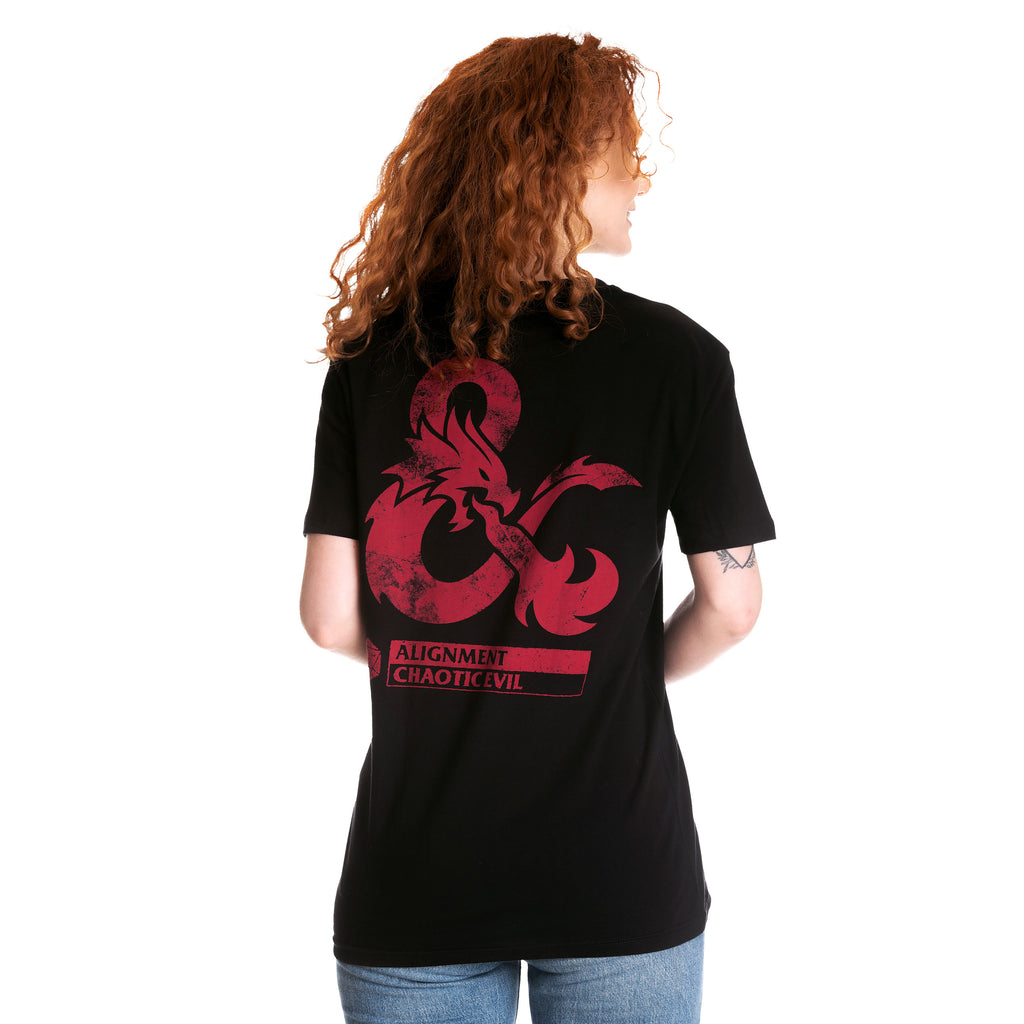 Image produit Dungeons & Dragons - T-Shirt Chaotic Evil Noir