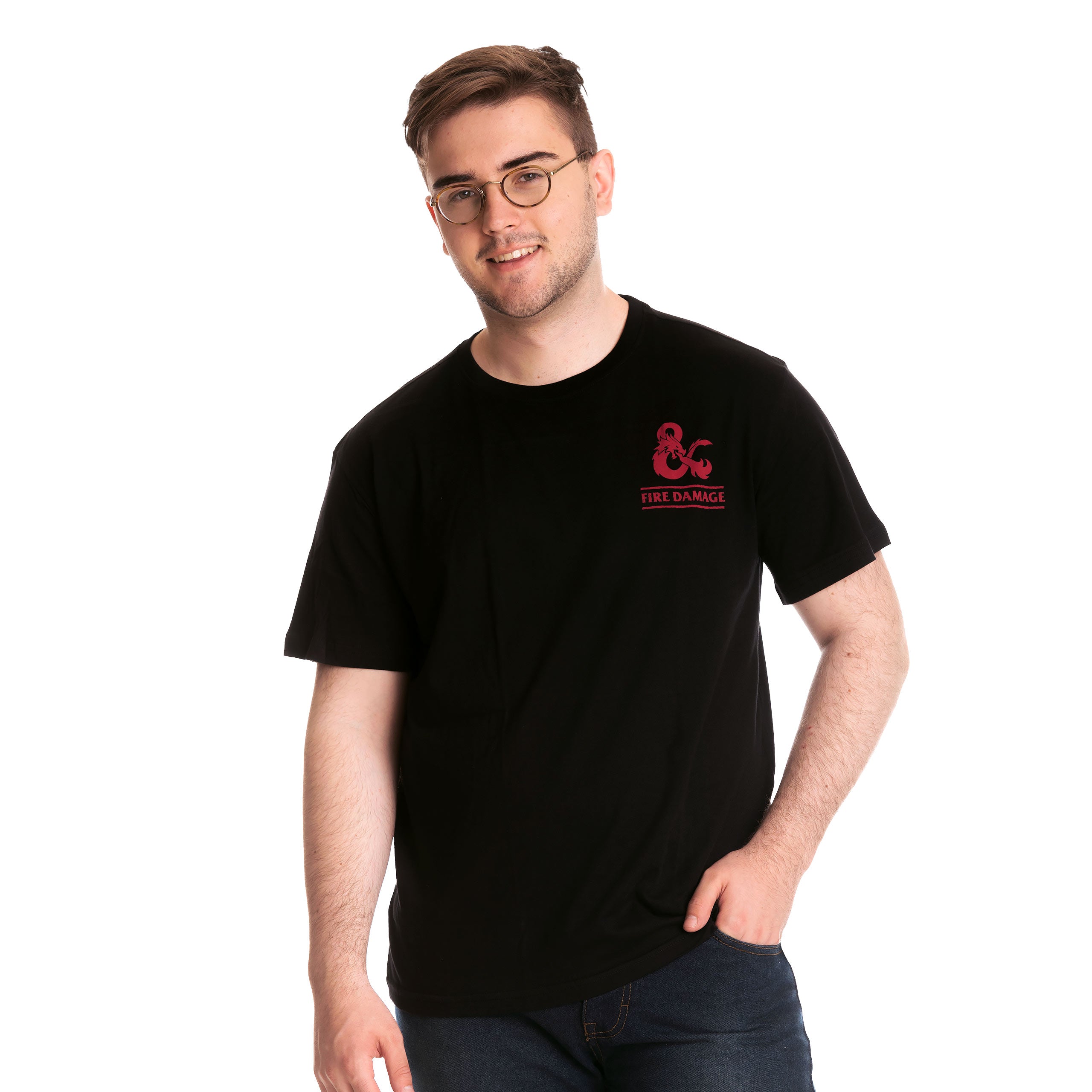 Image produit Dungeons & Dragons - T-Shirt Chaotic Evil Noir