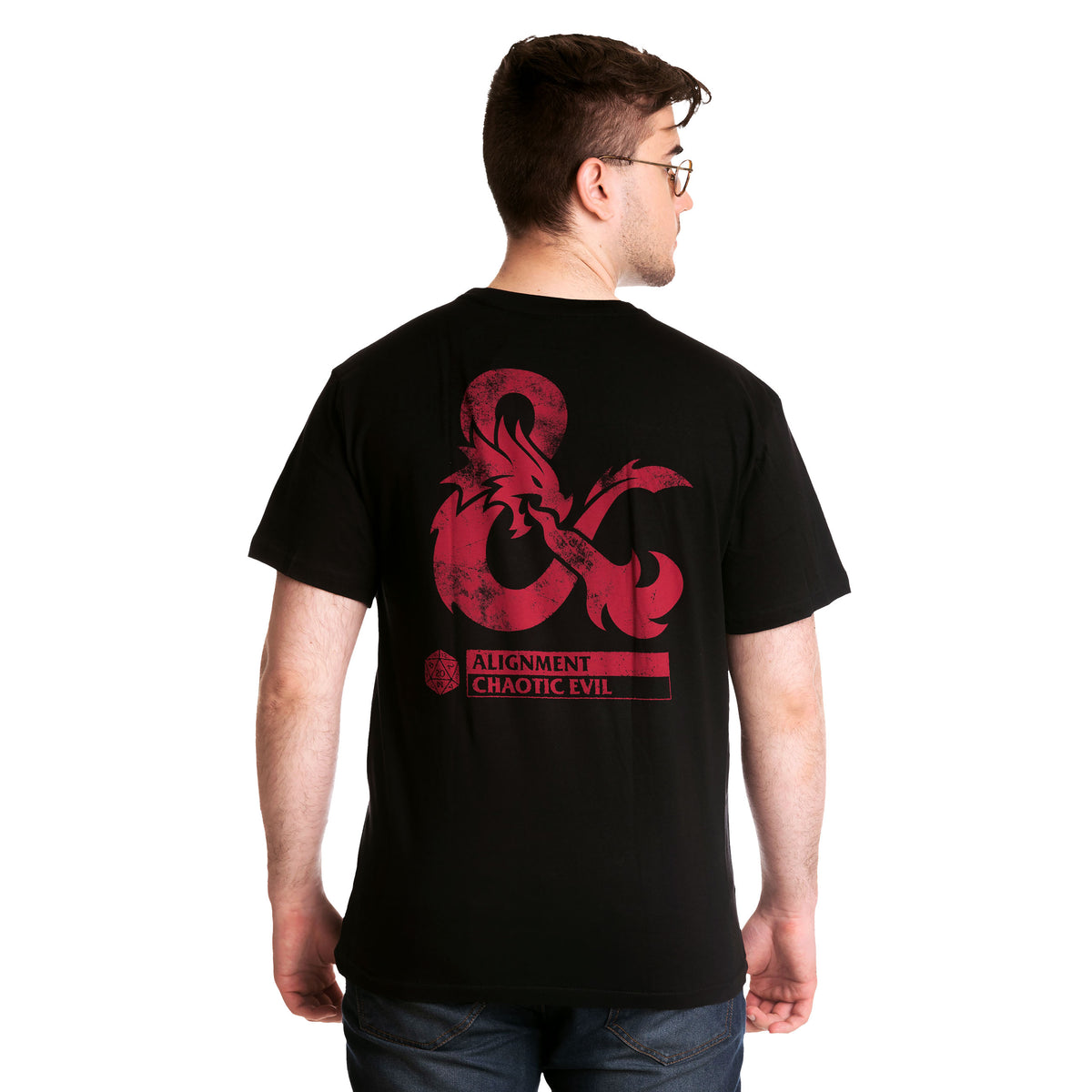 Image produit Dungeons & Dragons - T-Shirt Chaotic Evil Noir