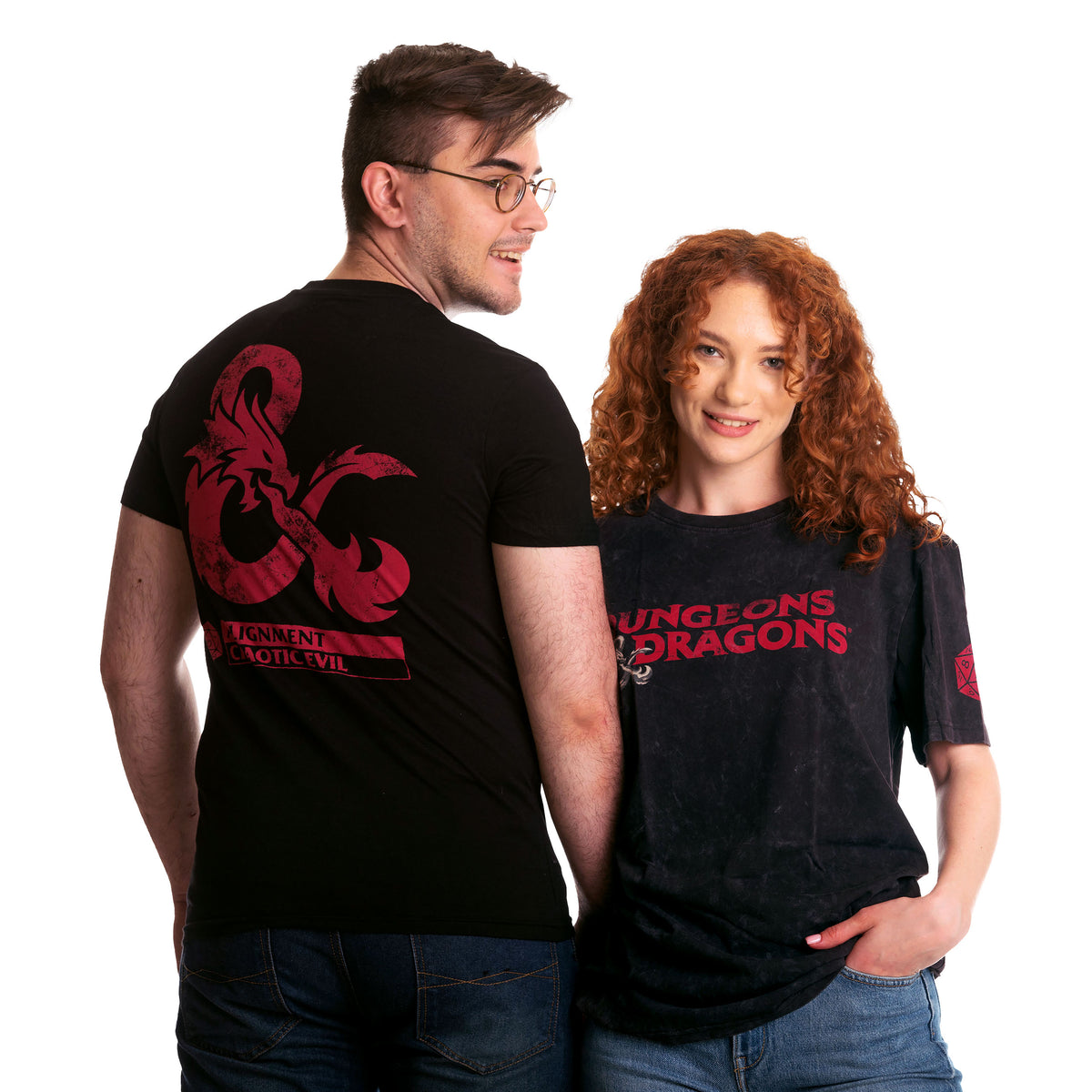 Image produit Dungeons & Dragons - T-Shirt Chaotic Evil Noir