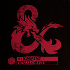 Image produit Dungeons & Dragons - T-Shirt Chaotic Evil Noir