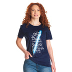 Image produit Star Wars - Si tu me frappes T-Shirt bleu