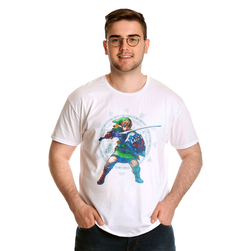 Image produit Zelda - Skyward Sword Pose T-Shirt blanc