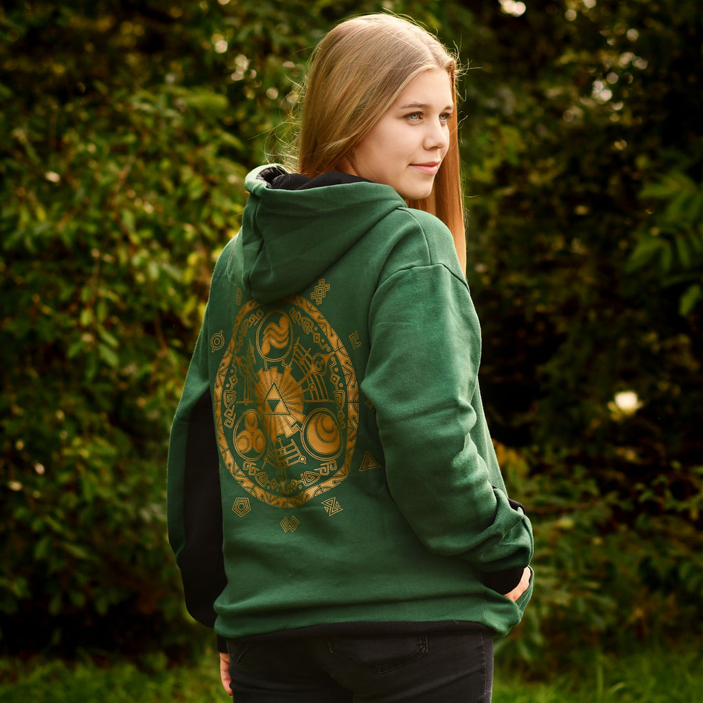 Image produit Zelda - Sweat à capuche Symbols