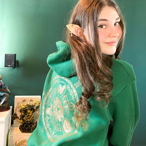 Image produit Zelda - Sweat à capuche Symbols