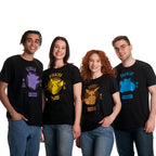 Image produit Pokemon - T-shirt collégial Snorlax noir